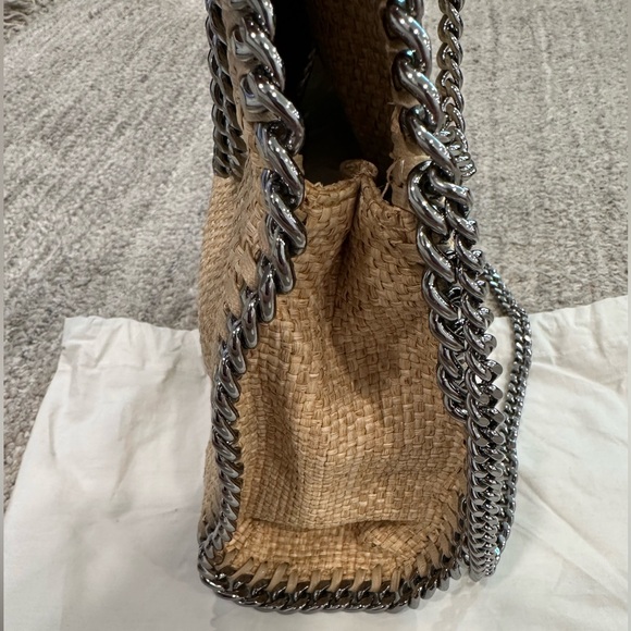 Stella McCartney Raffia Shoulder Bag-Like New - Picture 6 of 7